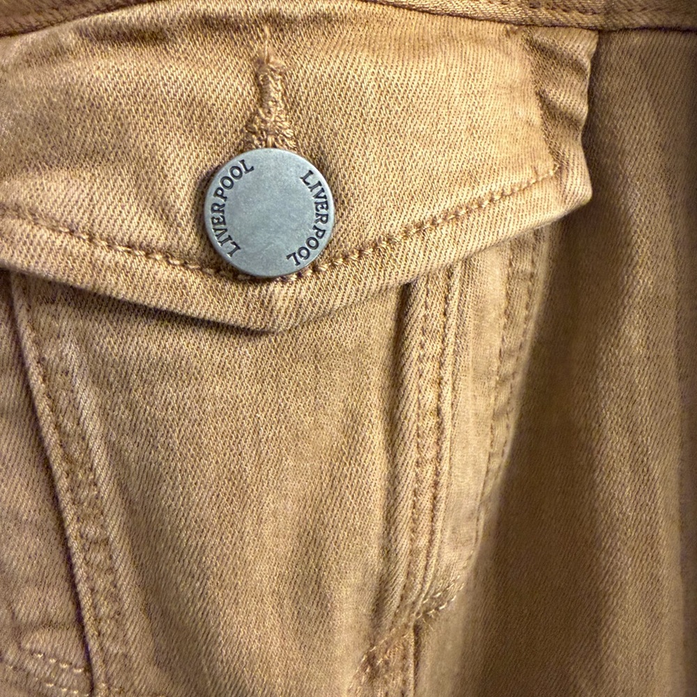 Liverpool Tan Jean Jacket - Picture 5 of 7